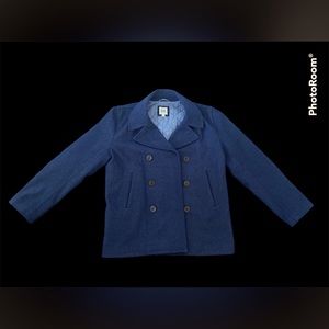 Pea Coat-Navy-GAP-wore it once
